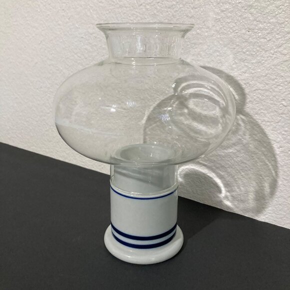 Vintage Dansk Bistro Christianshavn Ceramic Hurricane Lamp - Picture 3 of 9